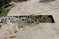 Fixing a Broken Sewer Line under House or Driveway